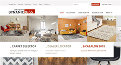Desktop Screenshot of dynamicrugs.com